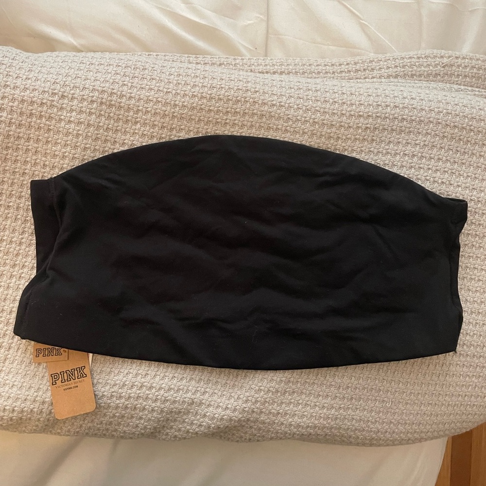 PINK Victoria's Secret Black Bandeau